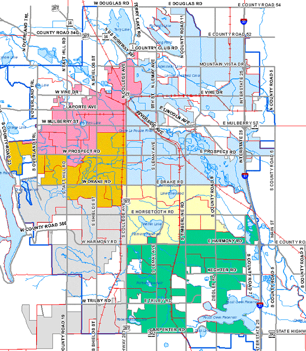 Council District Boundary Map