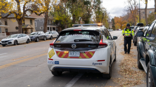 Spotlight image: City enforcing residential parking rules during CSU commencement