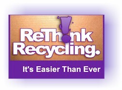 Rethink Recycling logo