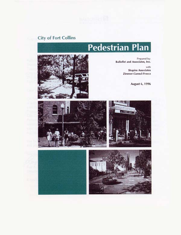 Pedestrian Plan