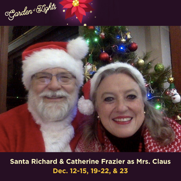 Santa Richard and Mrs. Claus (Catherine)